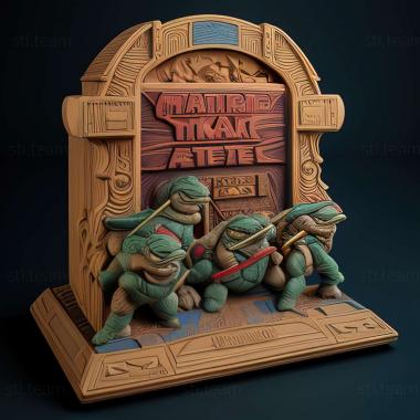 3D модель Гра Teenage Mutant Ninja Turtles Arcade Attack (STL)